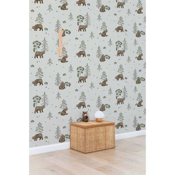 Bērnu tapetes 10 m x 50 cm Mountain & Bears – Lilipinso-image-2