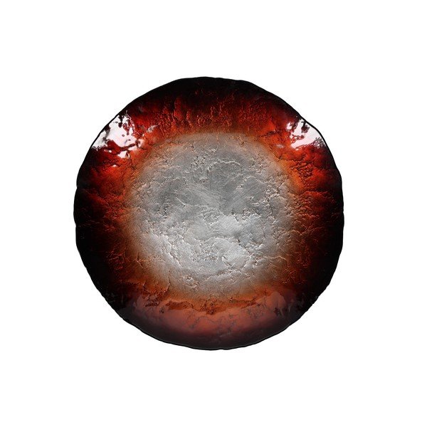 Stikla dekoratīva paplāte ø 50 cm Cosmo – S|P Collection-image-2