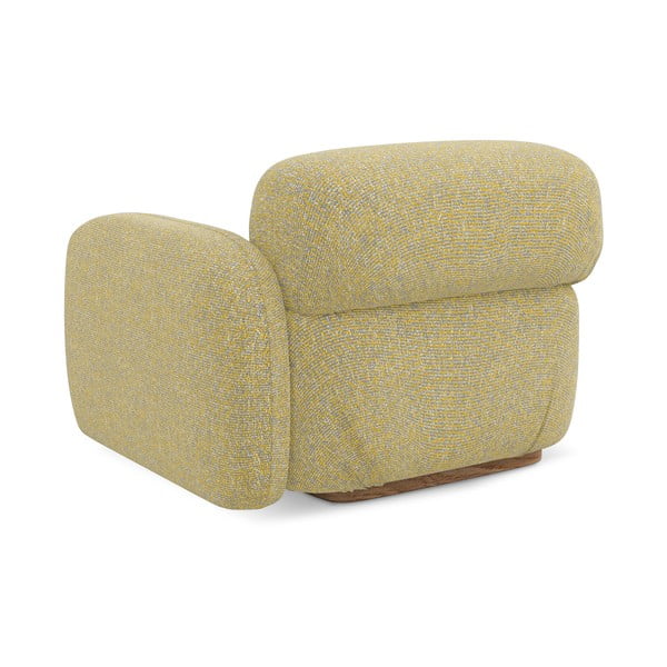 Dzeltena modulārā dīvāna daļa (ar labo stūri) Ailani – Makamii-image-4