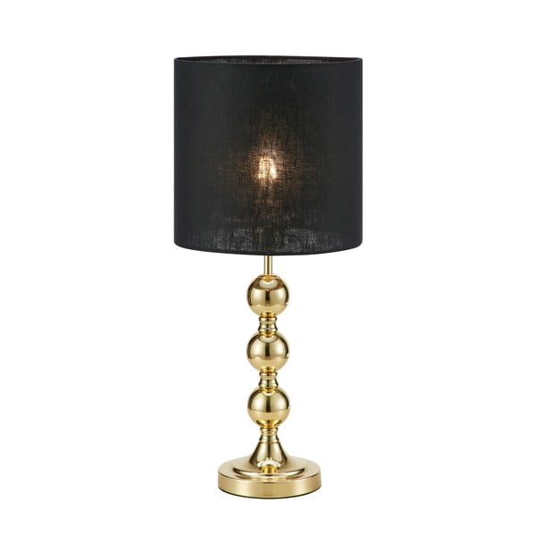 Galda lampa melnā/zelta krāsā (augstums 57 cm) Octo – Markslöjd
