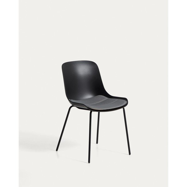 Pelēks dārza sēdekļa spilvens 43x45 cm Sindera – Kave Home-image-3