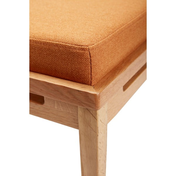 Oranžs/krēmkrāsas sols Amber – Hübsch-image-3