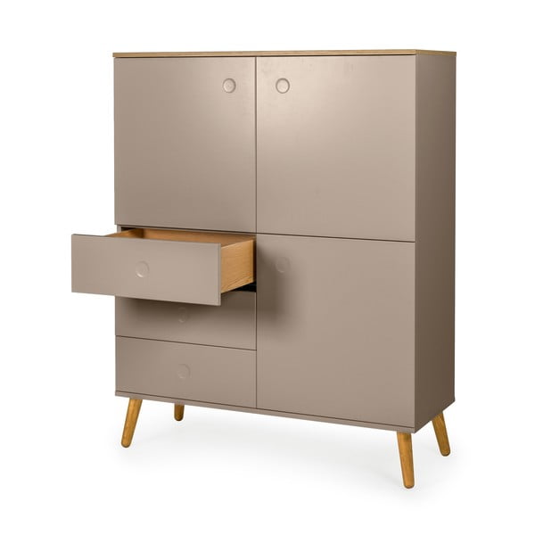 Brūna kumode Tenzo Dot, 109 x 137 cm-image-3