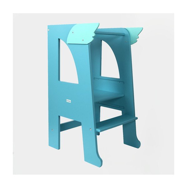 Tirkīzzils bērnu tornis Montessori – Rocket Baby-image-3