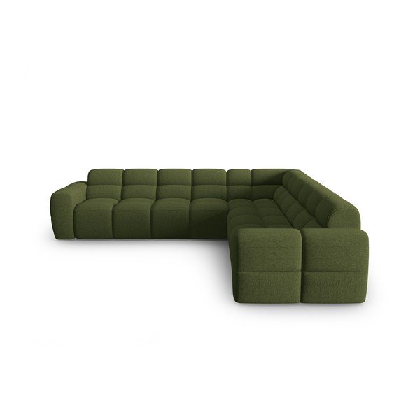 Zaļš stūra dīvāns Lisa – Micadoni Home-image-2
