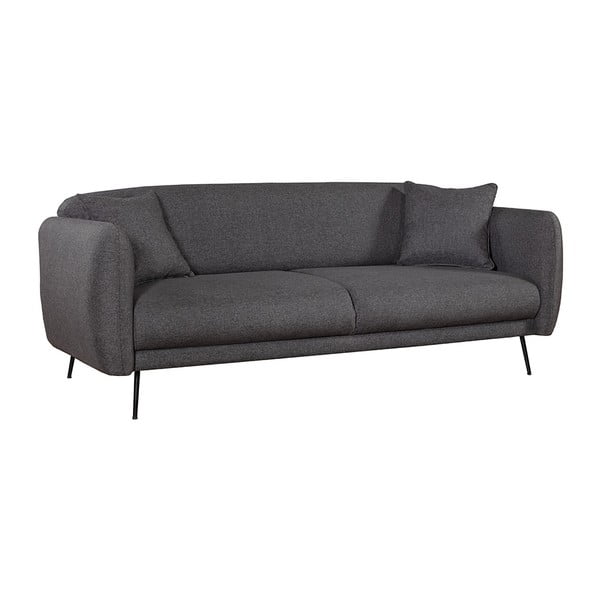 Tumši pelēks izvelkamais dīvāns Pandia Home Mallorca-image-1