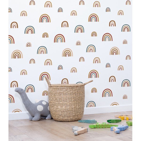 Bērnu tapetes 10 m x 50 cm Goodlooking Rainbows – Lilipinso-image-1