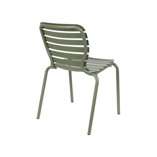 Gaiši zaļi metāla dārza krēsli (2 gab.) Vondel – Zuiver-image-4