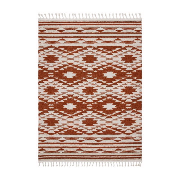 Oranžs paklājs Asiatic Carpets Taza, 120 x 170 cm
