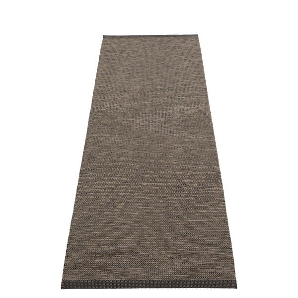 Tumši brūns iekštelpu un āra celiņa paklājs 70x225 cm Sam Black Walnut – Pappelina