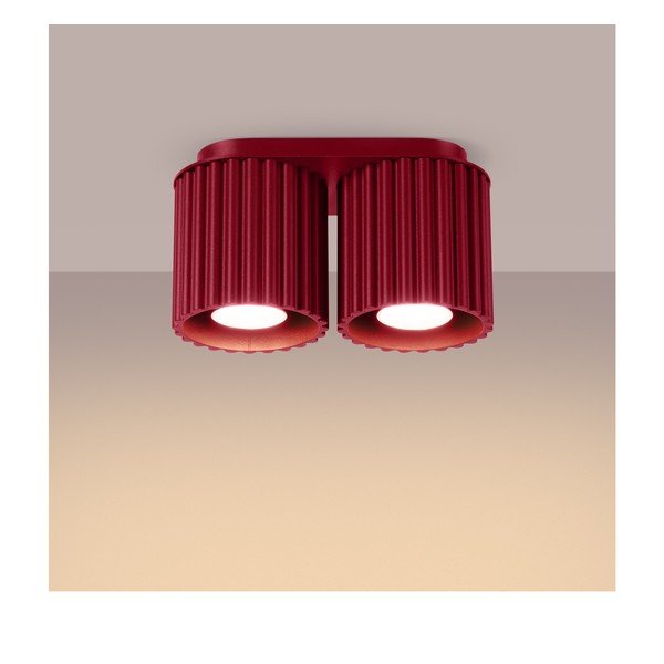 Bordo metāla prožektora tipa lampa 10x21 cm Zora – Sollux-image-3