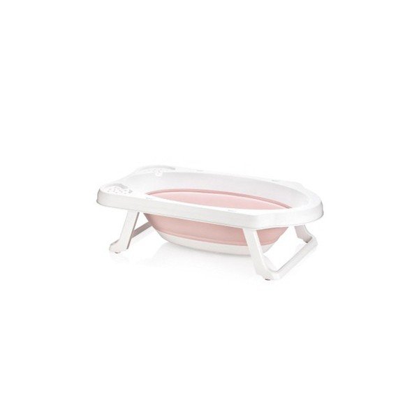 Balta/rozā vanna 48x82 cm – Foutastic-image-3