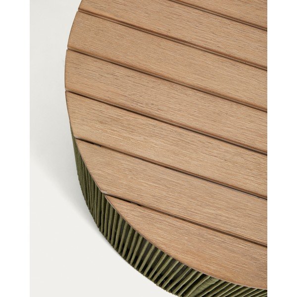 Apaļš dārza kafijas galdiņš ar akācijas koka galda virsmu ø 70 cm Dandara – Kave Home-image-4