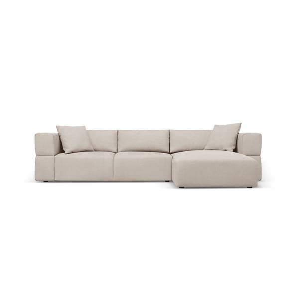 Bēšs stūra dīvāns (ar labo stūri) Esther – Milo Casa