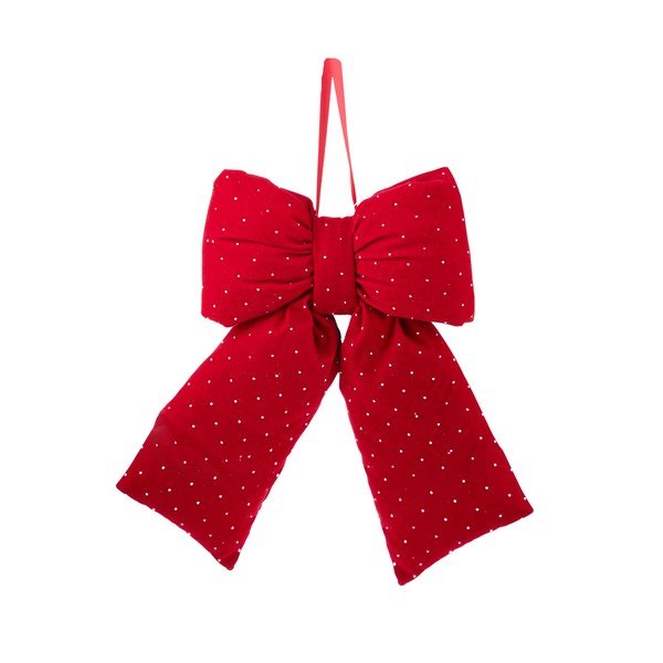 Tekstila Ziemassvētku piekaramais rotājums 28 cm Ribbon – Brandani