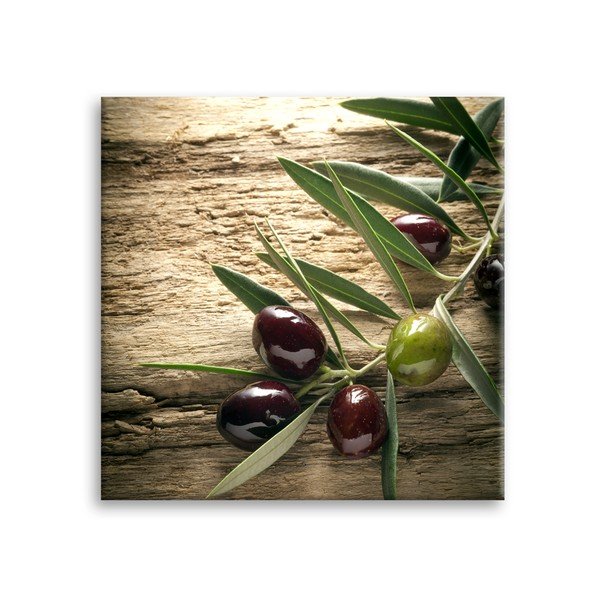 Image Styler Glas Virtuves olīvas 4, 30 x 30 cm