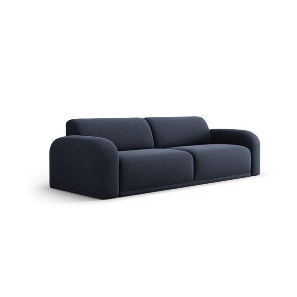 Tumši zils samta dīvāns 242 cm Erin – Micadoni Home-image-2