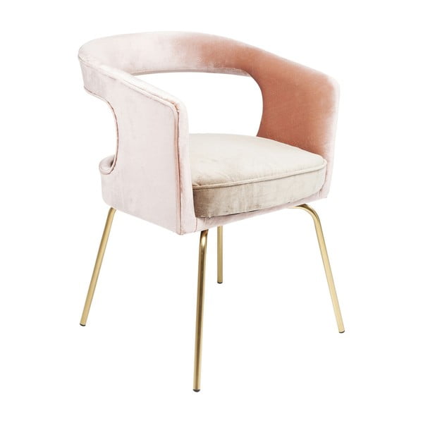 Rozā krēsls Kare Design Rimini