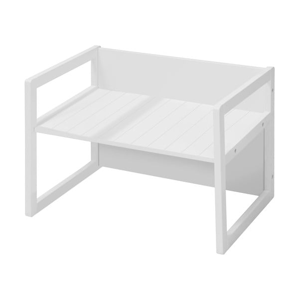 Balts bērnu soliņš Country Style – Roba-image-3