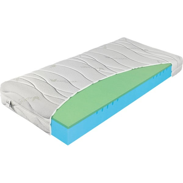 Cieto putu divpusējais matracis 140x200 cm Polargel Superior – Materasso-image-2