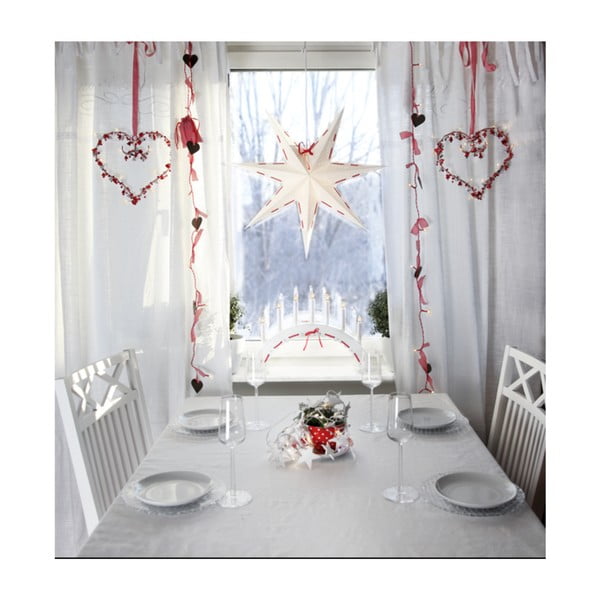 Balta Ziemassvētku gaismas dekorācija Star Trading Vira-image-2