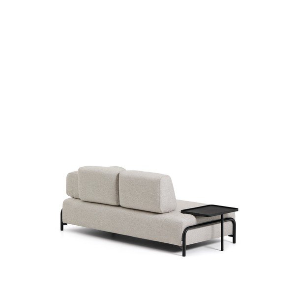 Pelēkbēšs modulārais dīvāns 220 cm Compo – Kave Home-image-4