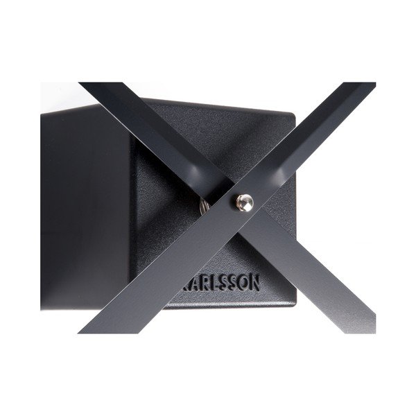 Melns sienas pulkstenis Karlsson Do It Yourself-image-3