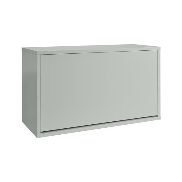 Dūmakaini zils atverams/piekarināms apavu plaukts 70x30x40 cm – ReCollector