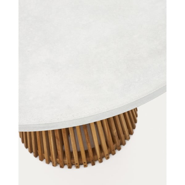 Apaļš dārza ēdamgalds ø 120 cm Alcaufar – Kave Home-image-3