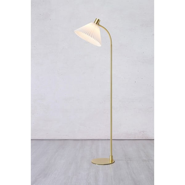 Stāvlampa baltā/zelta krāsā (augstums 145 cm) Mira – Markslöjd-image-1