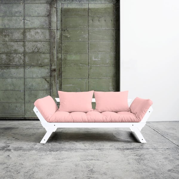 Mainīgs dīvāns Karup Bebop White/Pink Peonie