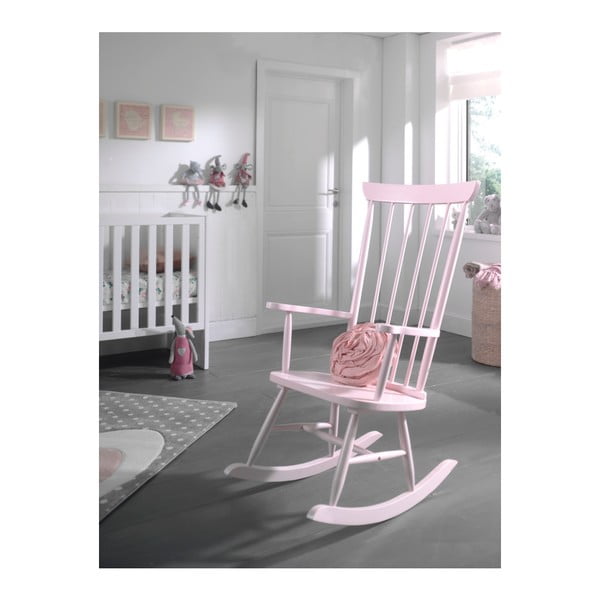Rozā šūpuļkrēsls Vipack Rocky-image-1