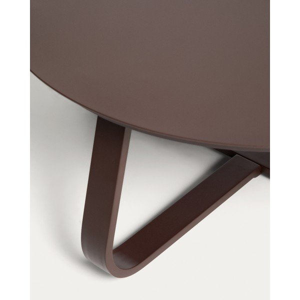 Metāla apaļš dārza kafijas galdiņš ø 80 cm Tamaris – Kave Home-image-3