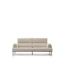 Bēšs dīvāns no šenila auduma 234 cm Aurum – Kave Home