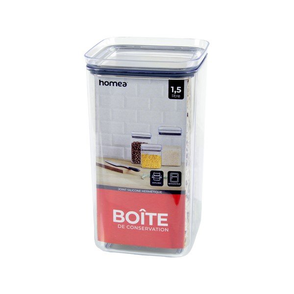 Plastmasas konteiners pārtikai – Homéa-image-1