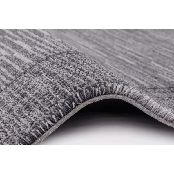 Tumši pelēks vilnas paklājs 200x300 cm Linea – Agnella-image-2