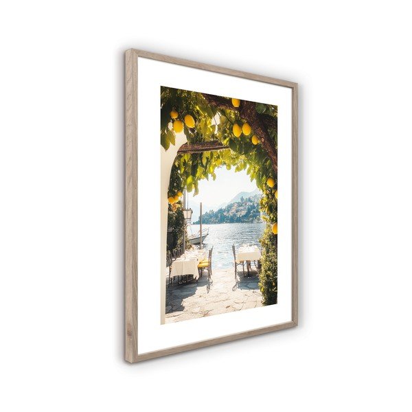 Drukāta glezna ar rāmi 50x70 cm Lemon View – Styler-image-4
