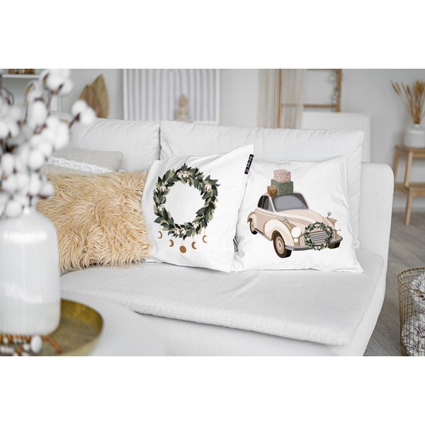 Spilvendrānas ar Ziemassvētku motīvu (4 gab.) 45x45 cm Festive Mood – Butter Kings-image-1