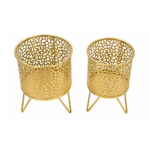 Metāla puķu podu statīvi (2 gab.) ø 16 cm (augstums 20 cm) Piny – Mauro Ferretti-image-2