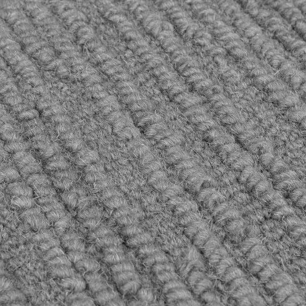 Pelēks ar rokām darināts vilnas paklājs 120x170 cm Harris Boucle – Flair Rugs-image-2