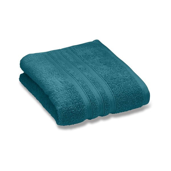 Zilganzaļš frotē kokvilnas dvielis 90x140 cm Zero Twist – Catherine Lansfield