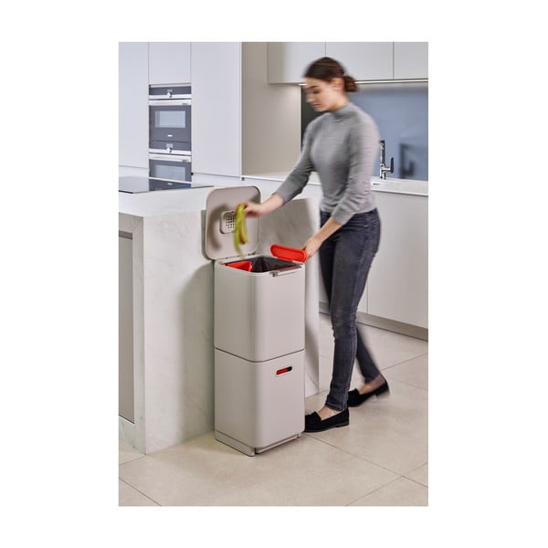 Krēmīgi balts Joseph Joseph Totem Compact, 40 l-image-2