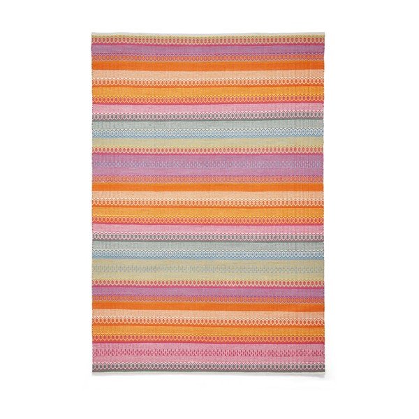 Ar rokām darināts kokvilnas paklājs 120x170 cm Cascade Bright Multi – Think Rugs