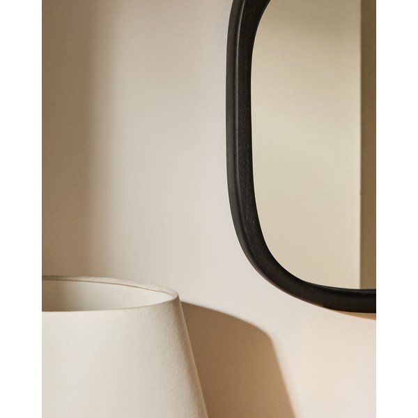 Sienas spogulis ar masīvkoka rāmi 45,5x47 cm Alura – Kave Home-image-4