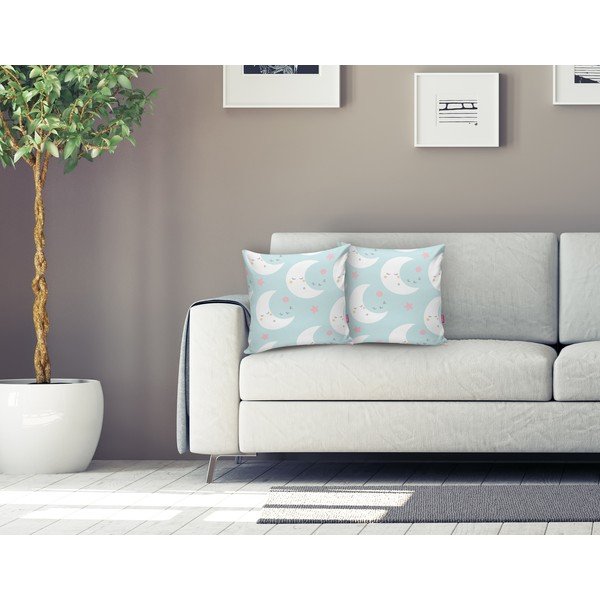 Bērnu spilvendrāna 43x43 cm Moon – Mila Home-image-1