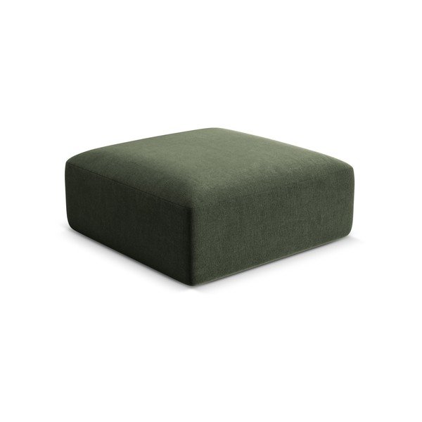 Zaļš samta kāju soliņš Campi – Cosmopolitan Design