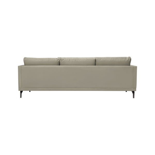 Bēšs dīvāns ar melnu kāju balstu Windsor & Co Sofas Jupiter-image-3