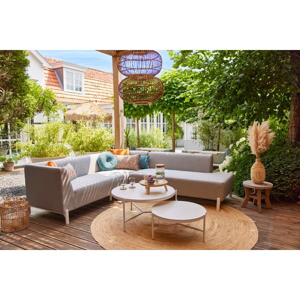 Zils āra spilvens Hartman Jolie, ø 40 cm-image-1