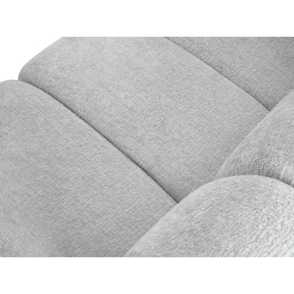 Gaiši pelēks modulārais dīvāns (ar labo stūri) Lupine – Micadoni Home-image-1