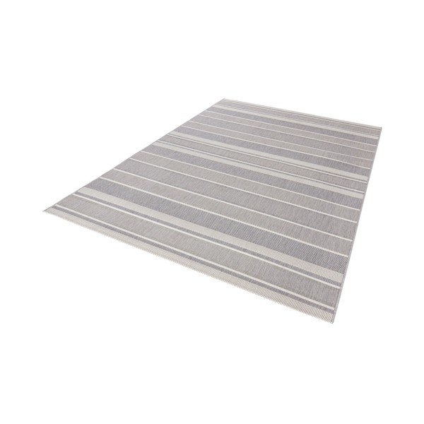 Pelēks āra paklājs NORTHRUGS Strap, 200 x 290 cm-image-1